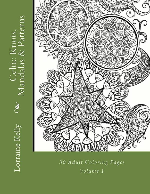 Celtic Knots Mandalas Patterns 1 Colouring Book