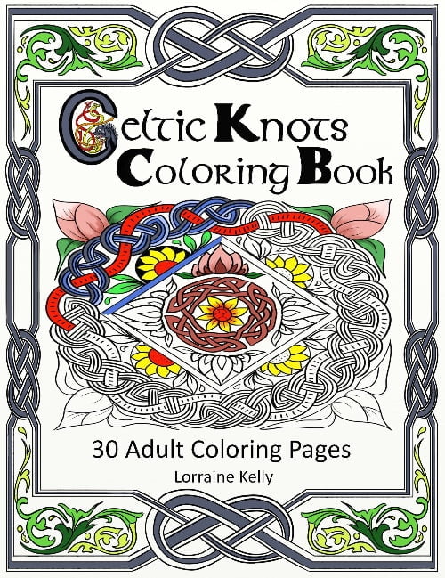 Celtic Knots Adult Colouring Book by LozsArt