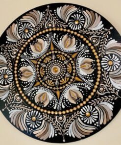 8 inch MDF Board with Acrylic Paints