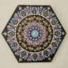 Hexagon Mandala In Pastel Tones