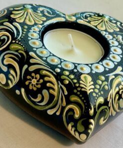 Unique Hand-painted Tea-light Candle Holder Gift Boxed,
