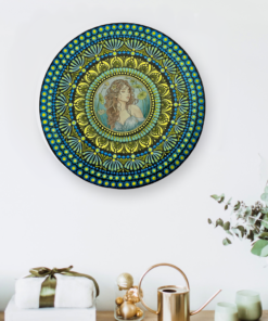 Water Fairy Mandala Wall Art
