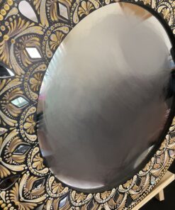 Dot Art Mirrors Earthy Toned